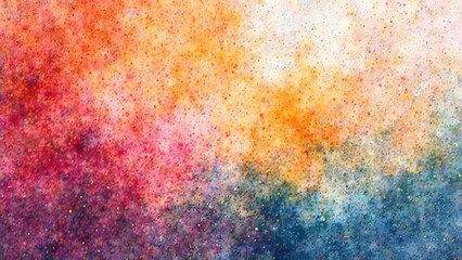 Abstract watercolor background. Colorful texture. Fractal art. Digital painting.