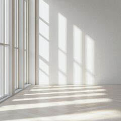 Fototapeta premium Empty room before moving