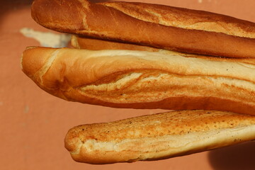 Moroccan Bread, Koumir Bread Close Up