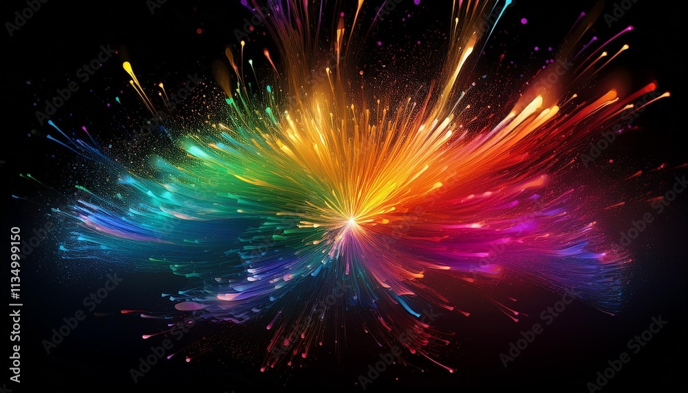 Canvas Prints abstract background with stars