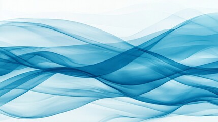 Fototapeta premium Stunning Blue Abstract Waves Graphic Design