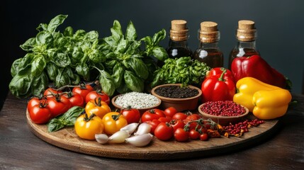Hydroponic setup with LED lights in an indoor farm