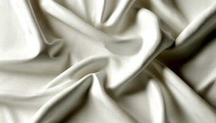 Obraz premium Elegance captured in soft, flowing fabric with gentle folds and creases
