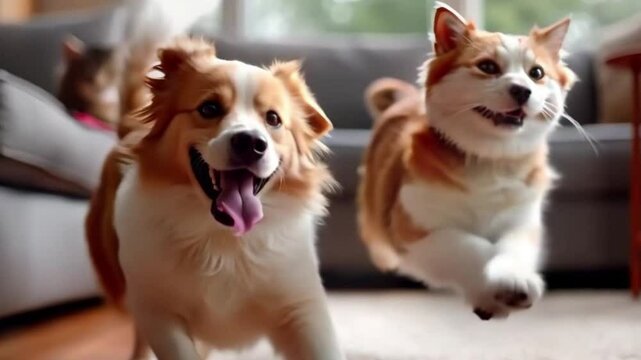 Document pets during their &ldquo;zoomies&rdquo; chaotic running around