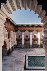 Naklejka premium The Medersa Ben Youssef