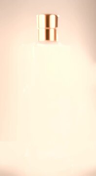 Bottle olated background perfume white accessory aroma background beauty blank bottle care closeup cologne