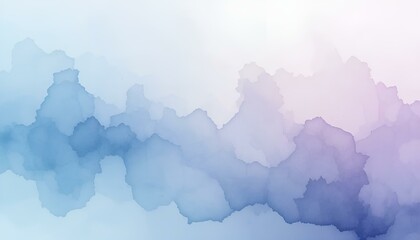 Fototapeta premium Soft pastel blue abstract watercolor background perfect for modern decor 