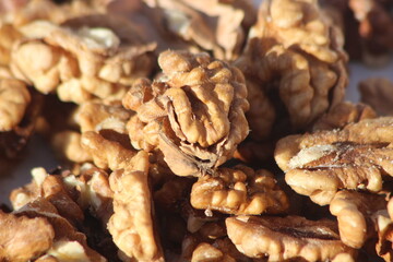 Obraz premium Walnuts Close Up
