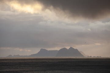 View to Nordlandshagen Nordland Lofoten. 