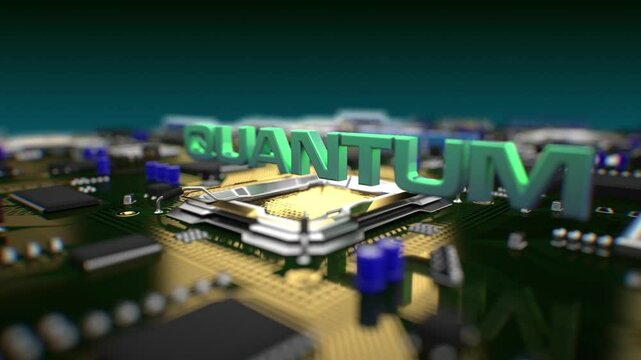 The Quantum Computer Environment Video Loop