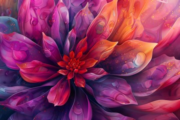 beautiful pink and purple flower blossom, petal and blooming background, macro close-ups shot, A detailed image of a single purple flower, Beautiful Dahlia Flowers


