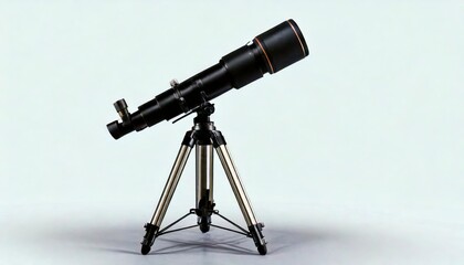 Exploring the cosmos astronomical observation telescope setup home photography indoor close-up science