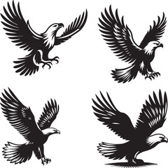 eagle with wings
