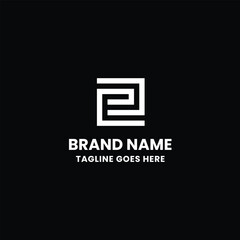 Letter E Creative Logo