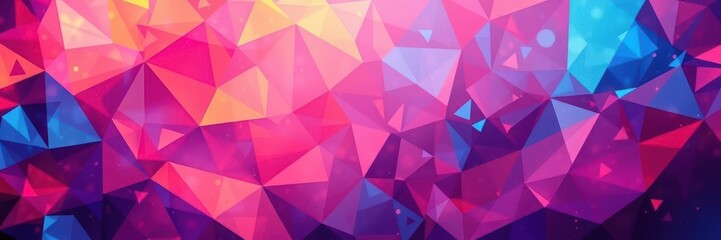 Fototapeta premium Vibrant and dynamic geometric background with colorful texture, vibrant, geometric, design