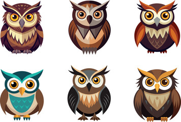 set of owls