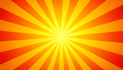 Circus background of spiral yellow orange rays vector illustration. Vintage radial pattern with sunbeams or starburst strip. Circus, carnival, summer fair or chapiteau backdrop.