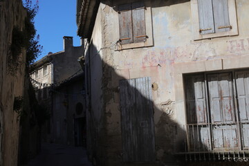 Street in village of  Gordes - Lubéron - Vaucluse - Provence Alpes Cote d'Azur - France