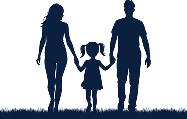 Walking  With Father and Mother, walking with mom and dad, walking with parents, Walking with family