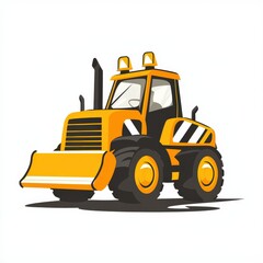 Naklejka premium Design of road construction icon logo illustration isolated on white background