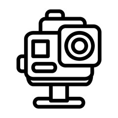 Fototapeta premium A simple icon pack of summer, vacation, travel, relaxation and family time