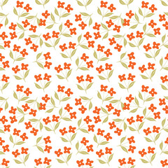 Floral seamless background - pattern for continuous replicate. See more seamless backgrounds in my portfolio
