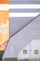 facade of a building in Liguria