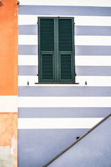 facade of a building in Liguria