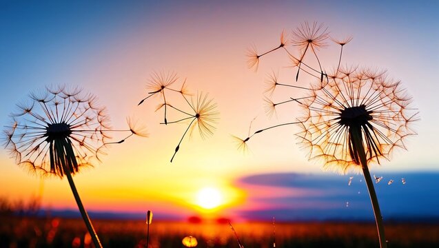 Dandelion To Sunset - Freedom to Wish 