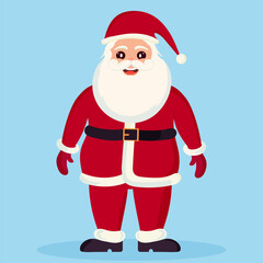 Santa claus for Christmas festival Vector Image.