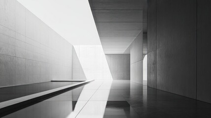 Obraz premium seminar event with digital blue screen audience visual network