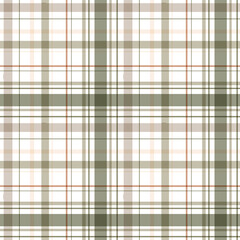 A seamless plaid pattern featuring neutral toned