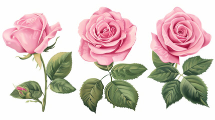 Transparent PNG of a Set of Beautiful Pink Roses – Perfect for Floral and Design Projects"
"Clear PNG Image of a Set of Elegant Pink Roses – Ideal for Creative and Romantic Designs"