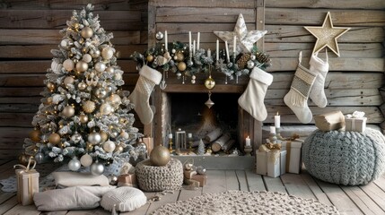 Obraz premium A Christmas tree