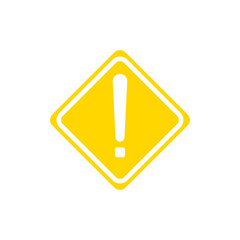 attention sign, danger warning, vector illustration