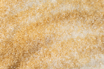 Abstract Cooking Sugar Background, Space for Text.
