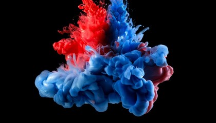 Obraz premium red and blue