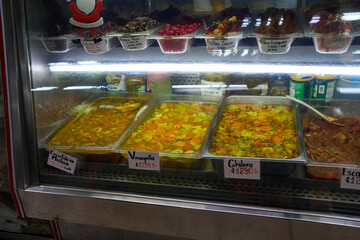 San Jose, Costa Rica - November 15, 2024 - the Central Market interior in downtown San Jose