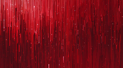 Red velvet background, generative ai. Velvet. Illustration
