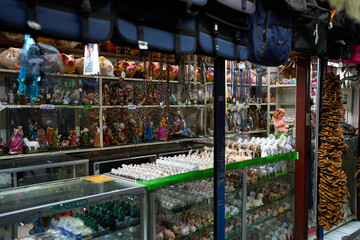 San Jose, Costa Rica - November 15, 2024 - the Central Market interior in downtown San Jose