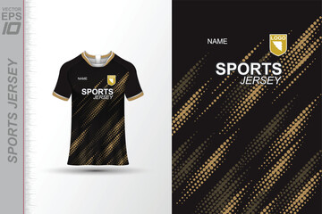Modern ready-to-print jersey design with dynamic lines and vibrant colors. Perfect for football, basketball, cycling, or sportswear. High-quality, customizable vector file for instant printing. © Noisd