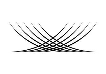 Malla o red de trazo negro en fondo blanco © Gabrieuskal