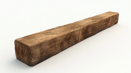 Fototapeta premium Rustic and rustic these aged wooden beams showcase a rugged distressed surface evoking a sense of history and authenticity