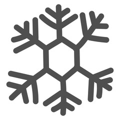 Snowflake Hand drawing