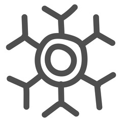Snowflake Hand drawing