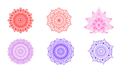 set of elements for design