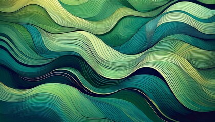 abstract wavy background