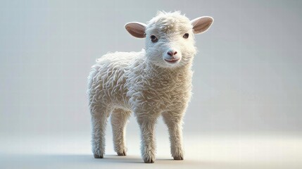 Fototapeta premium sheep, lamb, farm, wool, agriculture