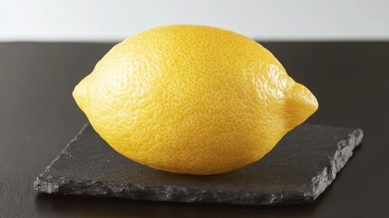 lemon on a plate