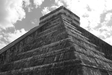 Arquitetura antiguidade preto e branco